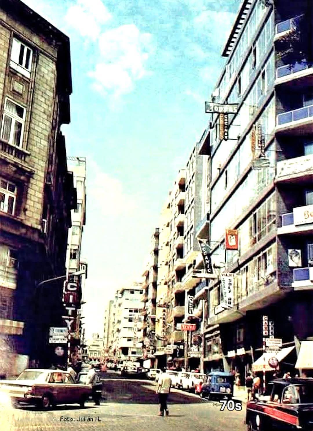 Calle San José. Santa Cruz de Tenerife. 70s.