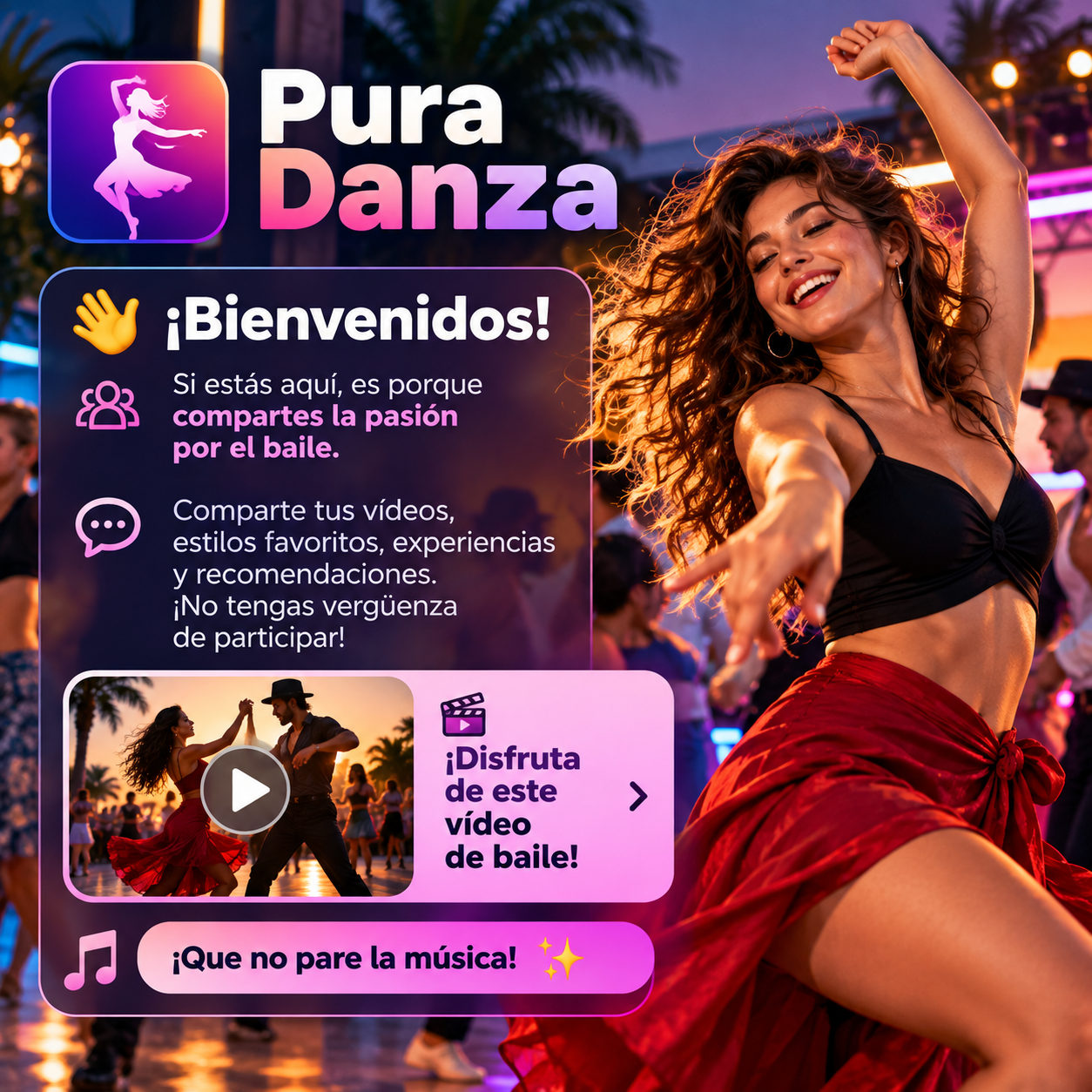 ¡Bienvenidos a Pura Danza! – Si estás aquí, es porque compartes la pasión por el baile.