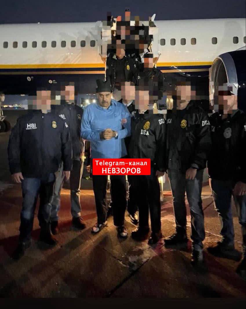 Maduro fue trasladado a Nueva York, a un centro de detención preventiva en… – foto 1 de 3