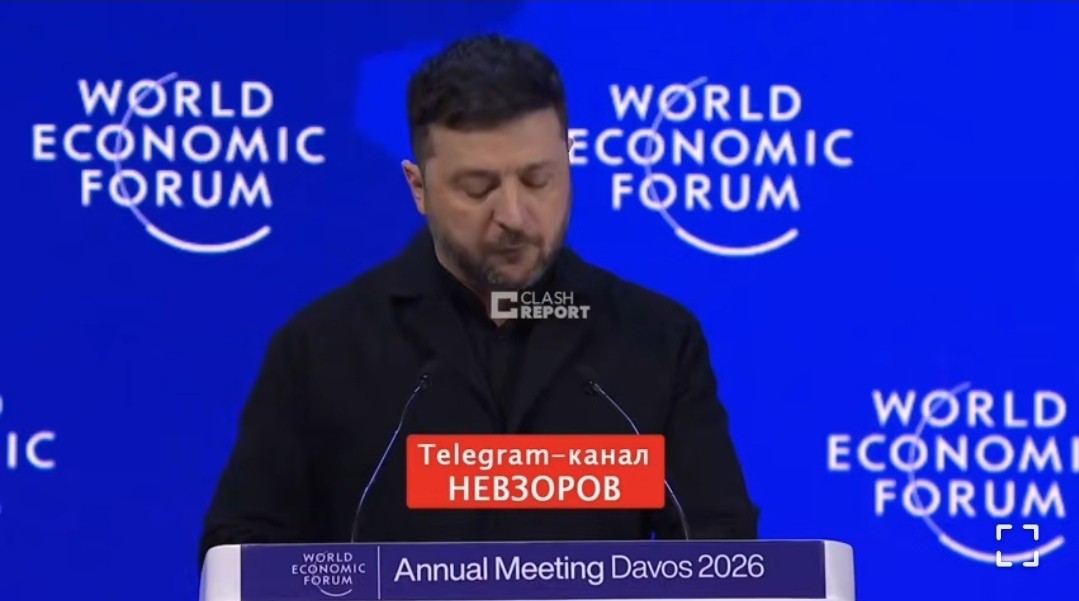 Volodímir Zelenski habló en Davos, señalando que en un año no ha cambiado nada: – Maduro está en prisión, y Putin no.