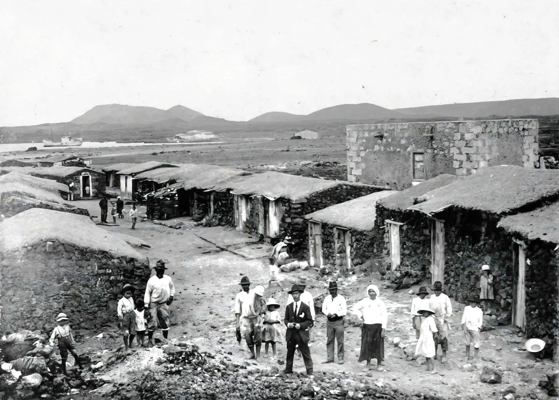 Las Galletas. Arona. Costa del Silencio. Tenerife. 1920.